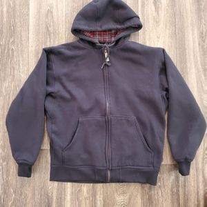 Moose Creek men's lined hoodie black size S